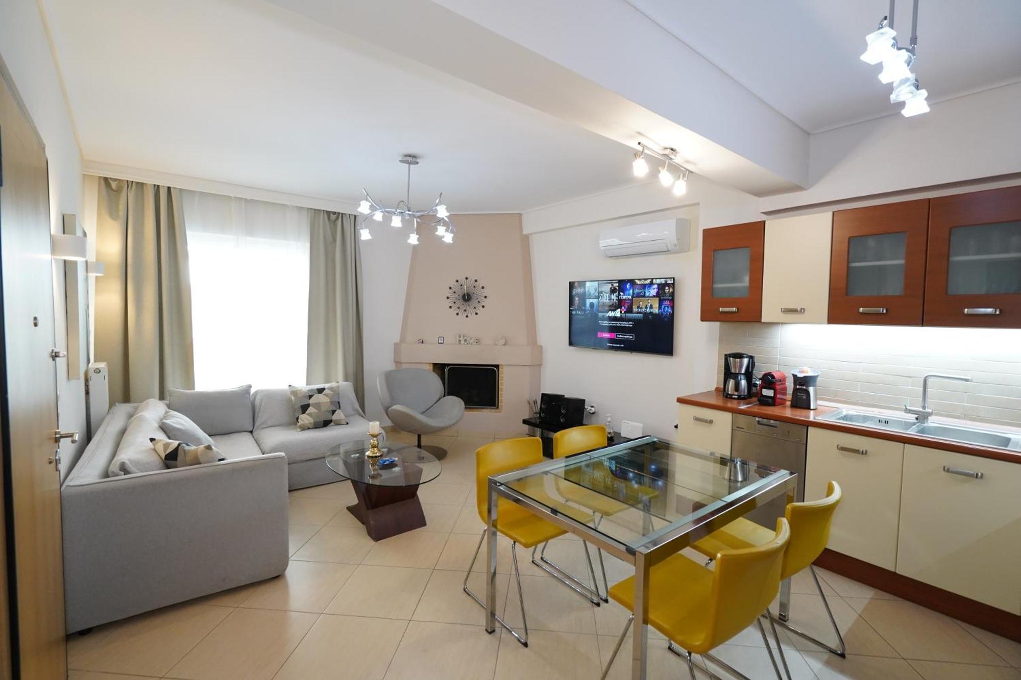 Garden Apartment Next To The Mall -Private Parking Athen Eksteriør bilde